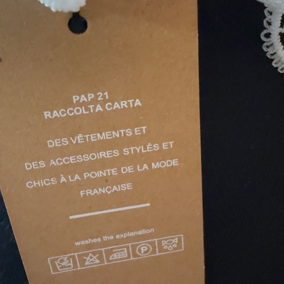 SHEIN‎ White Lace Ruffle Crop Top sz small - Picture 7 of 9